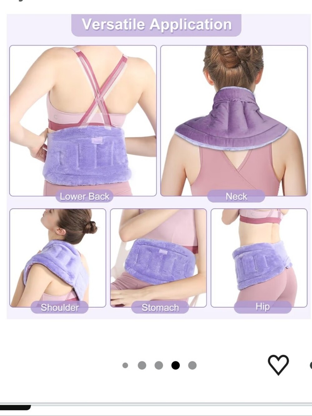 SuzziPad Plush Heat & Cold Therapy Wrap - Versatile Relief